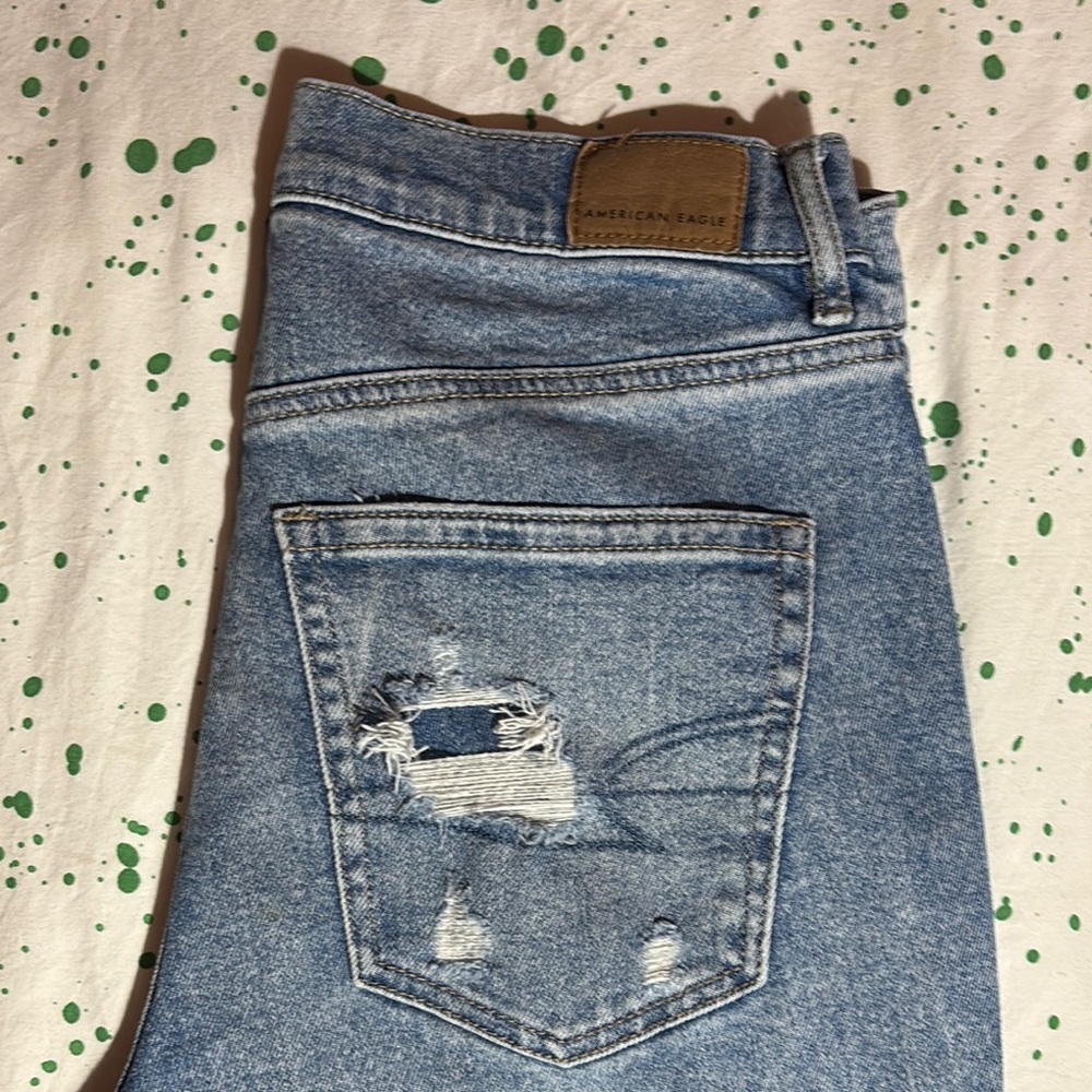 American Eagle Highest Rise 90’s Boyfriend Jeans Blue Jeans